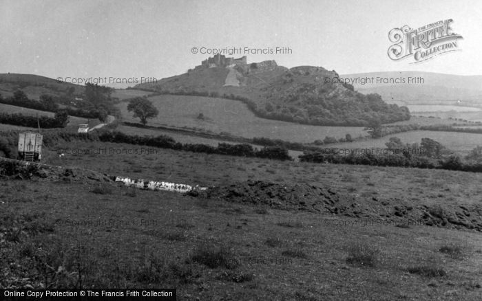 Photo of Carreg Cennen, Castle And Surrounding Countryside 1953