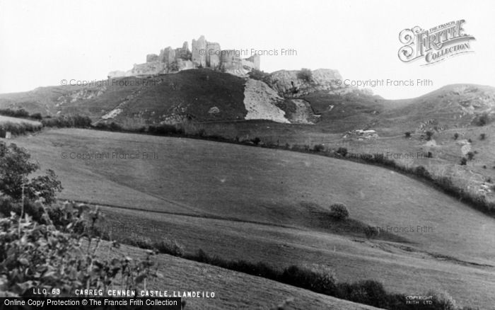 Photo of Carreg Cennen, Castle c.1960