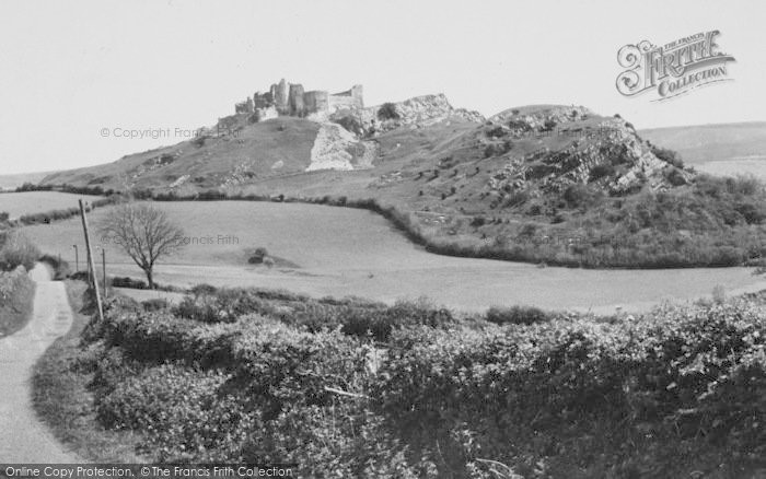 Photo of Carreg Cennen, Castle c.1960