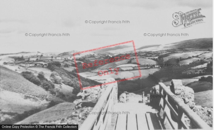 Photo of Carreg Cennen, View From Castle c.1960