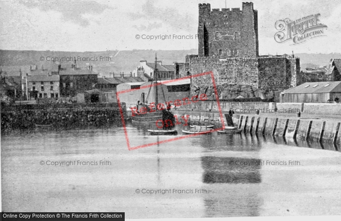 Photo of Carrickfergus, The Castle And Quay 1900