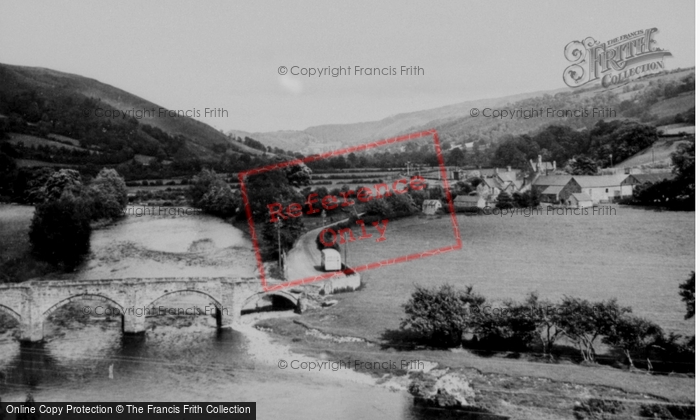 Photo of Carrog, Bridge c.1955