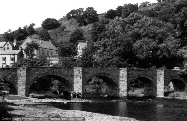 Photo of Carrog, The Bridge c.1960