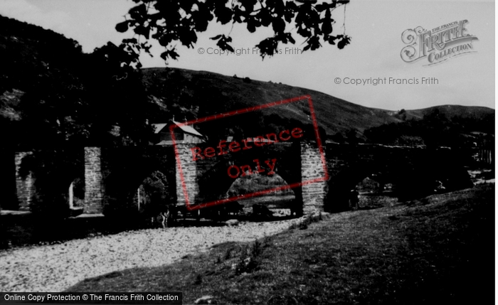 Photo of Carrog, The Bridge c.1960