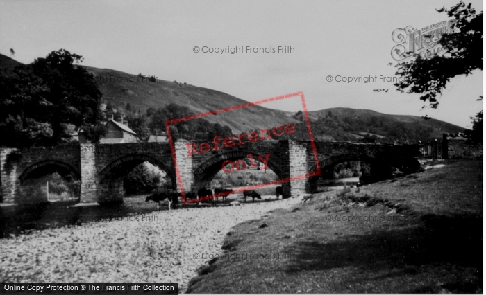 Photo of Carrog, The Bridge c.1960