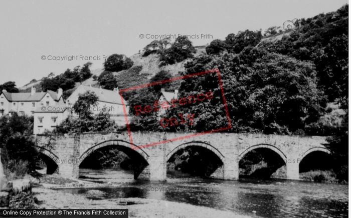 Photo of Carrog, The Bridge c.1960