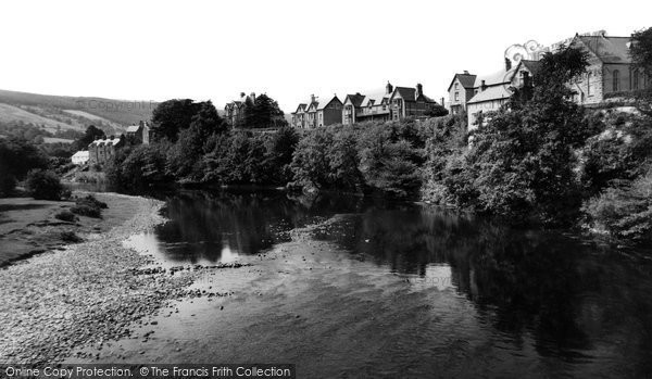Photo of Carrog, The River Dee From The Bridge c.1960