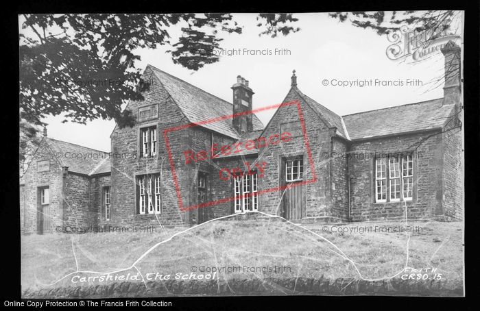 Photo of Carrshield, The School c.1955