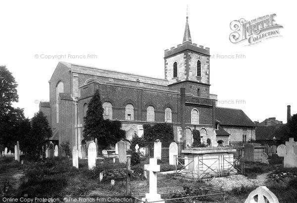 Photo of Carshalton, All Saints Church 1894
