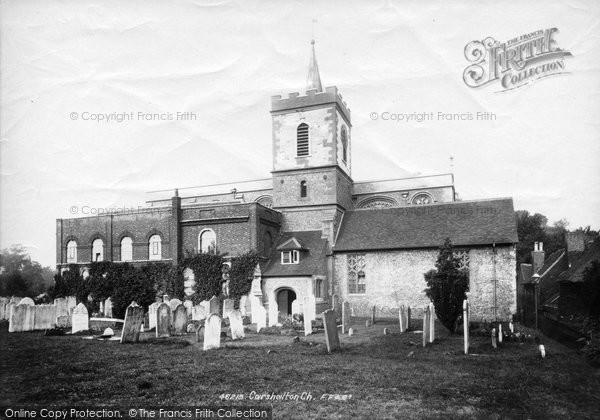 Photo of Carshalton, All Saints Church 1900 - Francis Frith