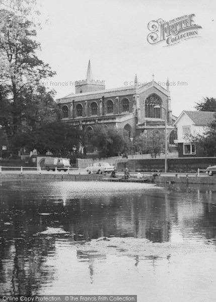 Photo of Carshalton, All Saints Church c.1965
