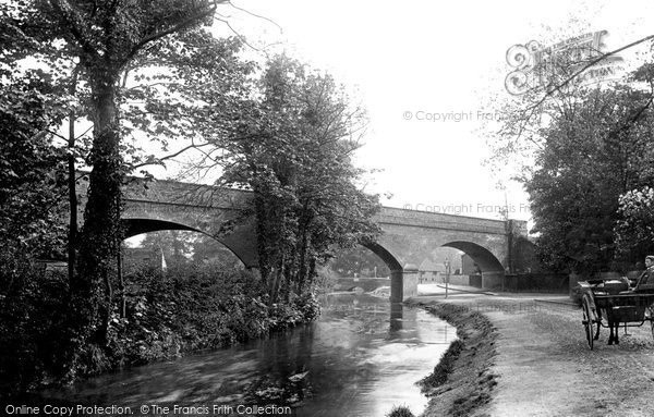 Photo of Carshalton, Bridge Over The Wandle 1895