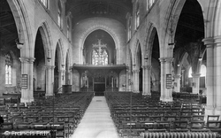 Church Interior 1928, Carshalton