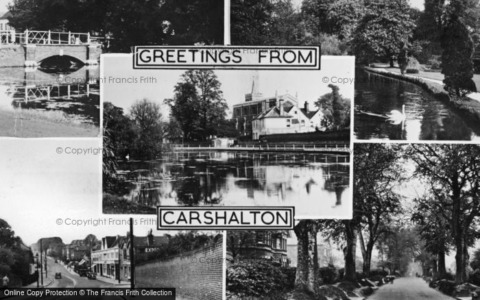 Photo of Carshalton, Composite c.1955