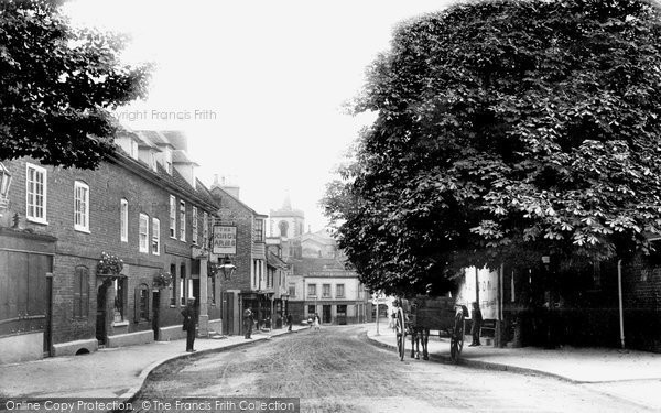 Photo of Carshalton, High Street 1896