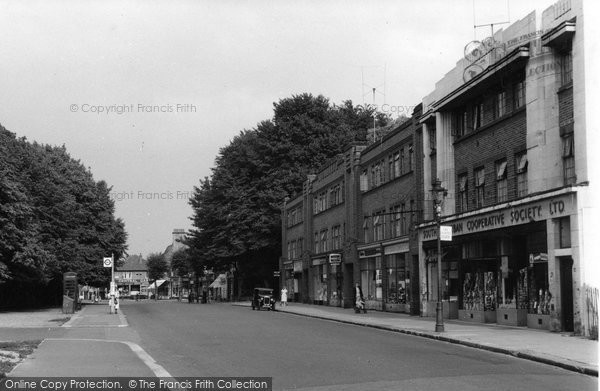 Photo of Carshalton, High Street c.1955