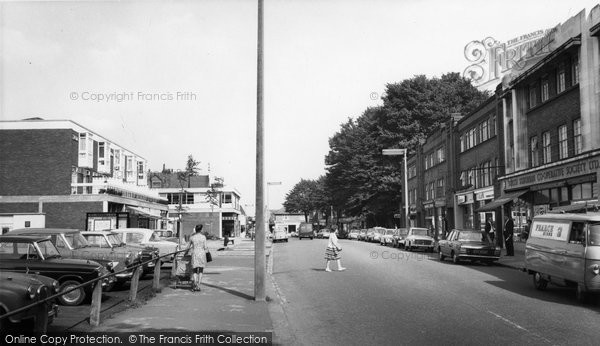 Photo of Carshalton, High Street c.1965