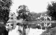 Pond From The Bridge 1896, Carshalton