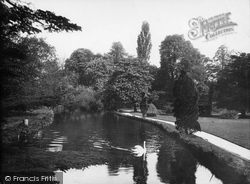 River Wandle In The Grove 1928, Carshalton