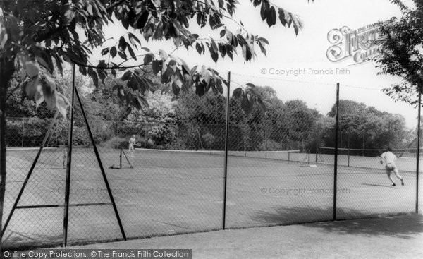 Photo of Carshalton, Tennis Courts c.1965