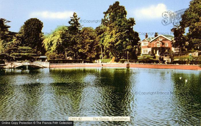Photo of Carshalton, The Grove c.1960
