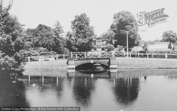 Photo of Carshalton, The Lake c.1965
