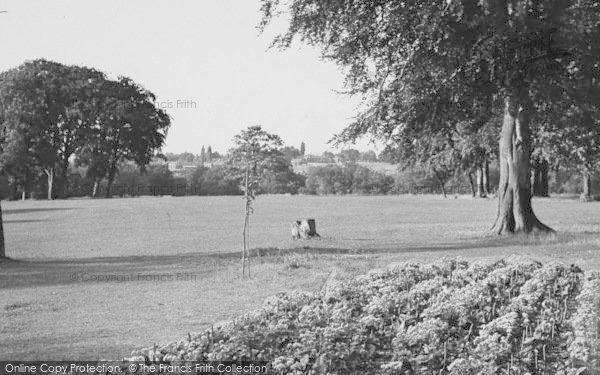 Photo of Carshalton, The Oaks Park c.1955