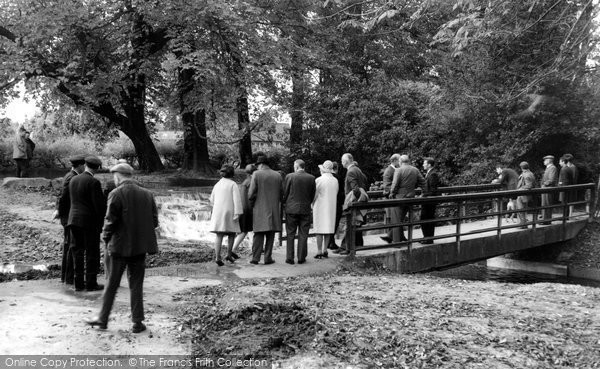 Photo of Carshalton, The Opening Of The New Waterfall c.1965
