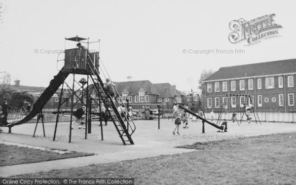 Photo of Carshalton, The Playground, Stanley Park c.1960