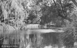 The River, Morden Hall Grounds c.1955, Carshalton