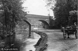 The Wandle, Mill Lane 1895, Carshalton