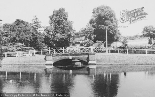 Photo of Carshalton, View Across The Lake c.1965
