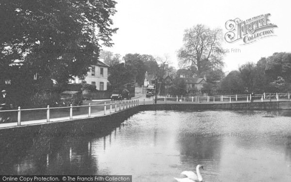 Photo of Carshalton, Wandle Pond 1928