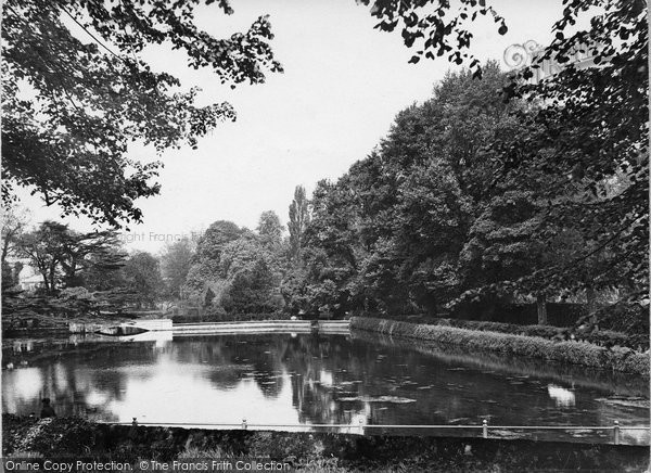 Photo of Carshalton, Wandle Pond 1928