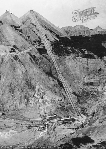 Photo of Carthew, Clay Works, The Incline To Top Of The Spoil Tip 1927