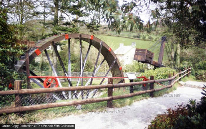 Photo of Carthew, Wheal Martyn, China Clay Exhibition, Water Wheel 1985