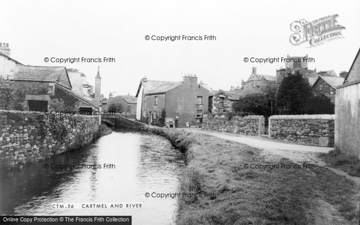 Photo of Cartmel, And The River c.1960