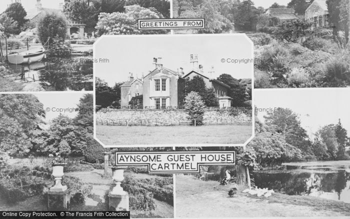 Photo of Cartmel, Aynsome Guest House Composite c.1955