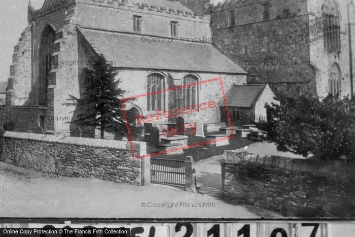 Photo of Cartmel, Church South West 1888