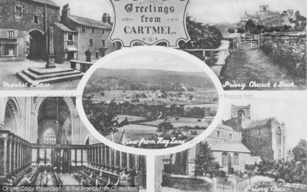 Photo of Cartmel, Composite c.1900