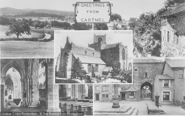 Photo of Cartmel, Composite c.1920