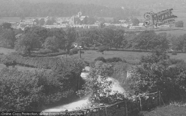 Photo of Cartmel, From Grange Road 1894