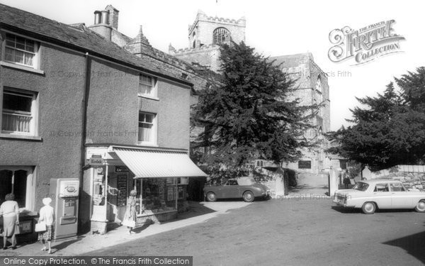 Photo of Cartmel, Lower Square c.1965