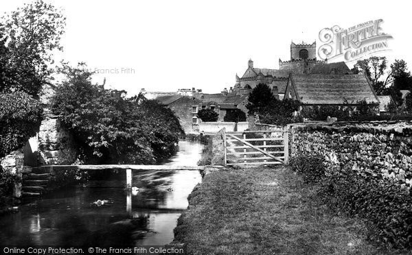 Photo of Cartmel, Priory Church And Beck 1894