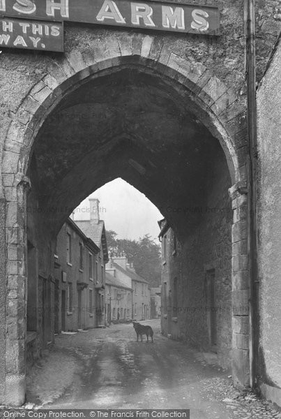 Photo of Cartmel, Priory Gateway 1912