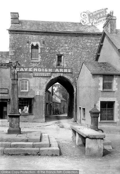 Photo of Cartmel, Priory Gateway 1914