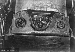 Priory, Miserere Seat, The Mermaid 1912, Cartmel