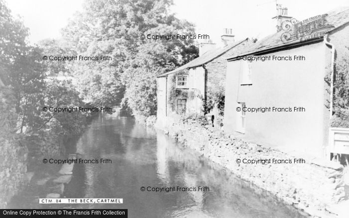 Photo of Cartmel, The Beck c.1965