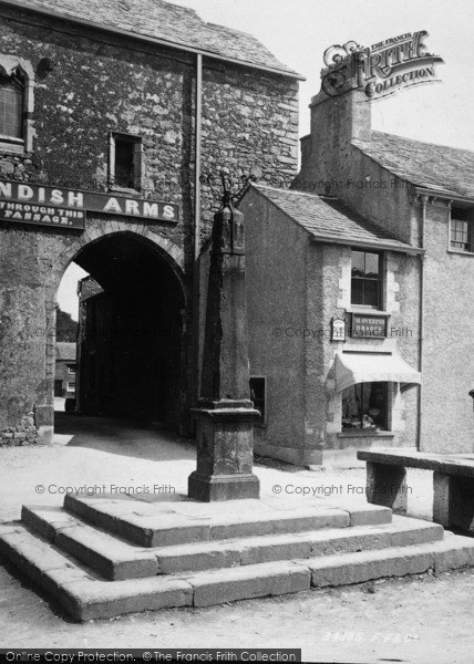 Photo of Cartmel, The Cross 1894