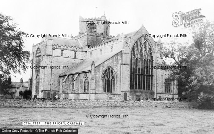 Photo of Cartmel, The Priory c.1960